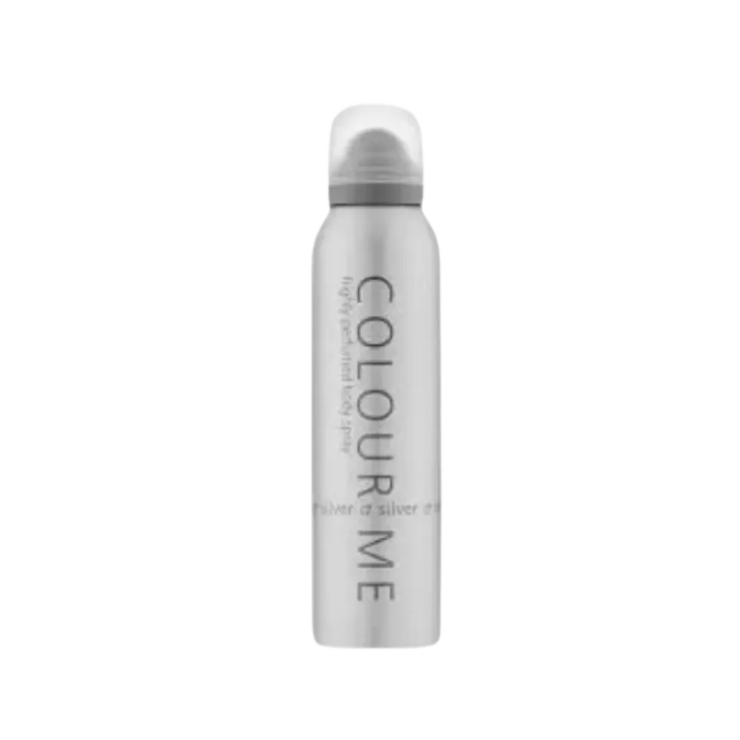 COLOUR ME BODY SPRAY SILVER