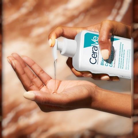 Cera Ve Developed With Dermatologist Blemish Control Cleanser For Blemish-Prone Skin Oil- Absorbing Technology