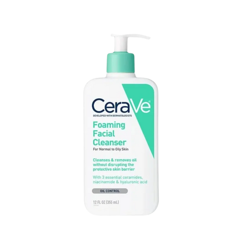 Cera Ve Developed With Dermatologist Foaming Facial Cleanser For Normal to Oily Skin