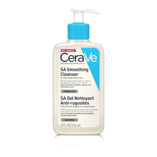 Cera Ve Developed With Dermatologist SA Smoothing Cleanser For Dry, Rough, Bumpy Skin