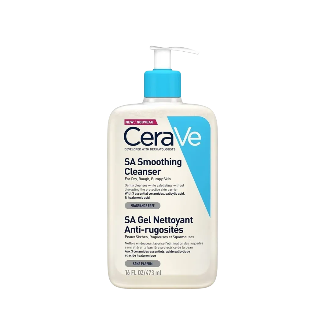 Cera Ve Developed With Dermatologist SA Smoothing Cleanser For Dry, Rough, Bumpy Skin