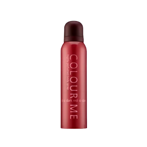 Colour Me Dark Red Highly Perfumed Body Spray