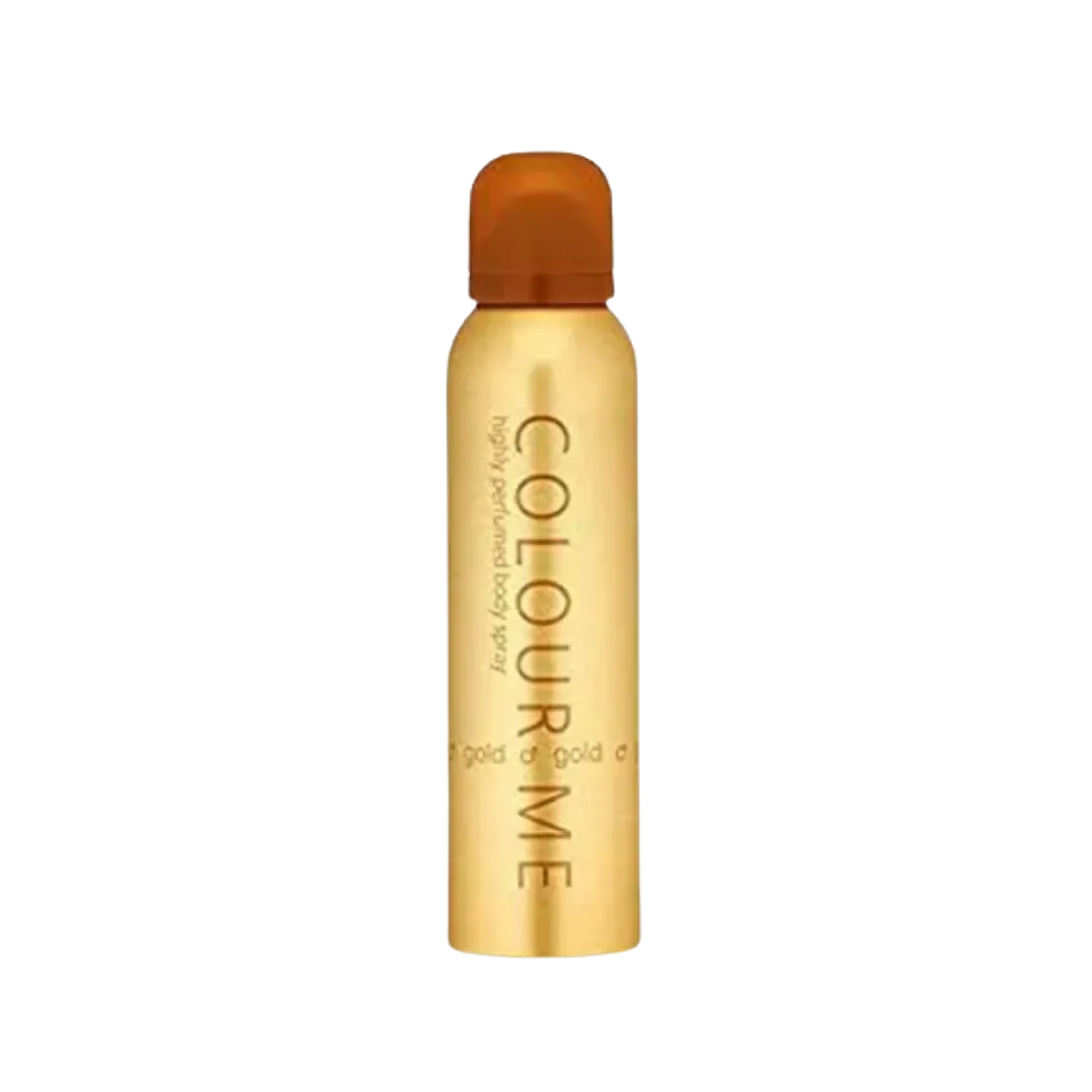 Colour Me Gold Homme Body Spray For Men