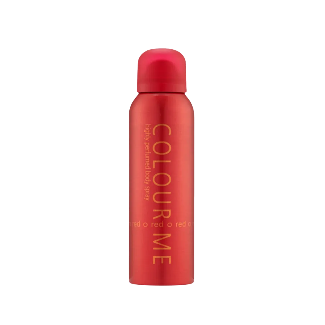 Colour Me Red Highly Perfumed Body Spray