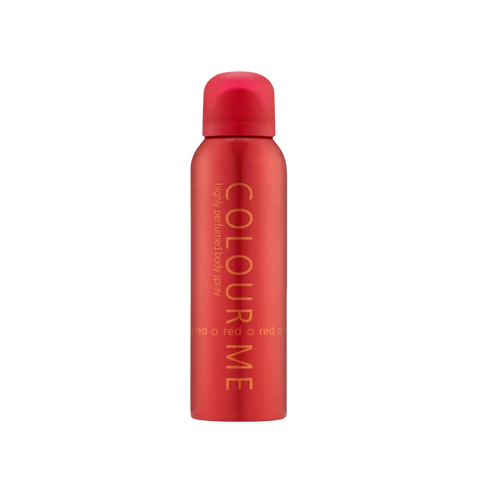 Colour Me Red Highly Perfumed Body Spray