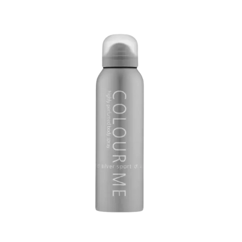 Colour Me Silver Sport Highly Perfumed Body Spray