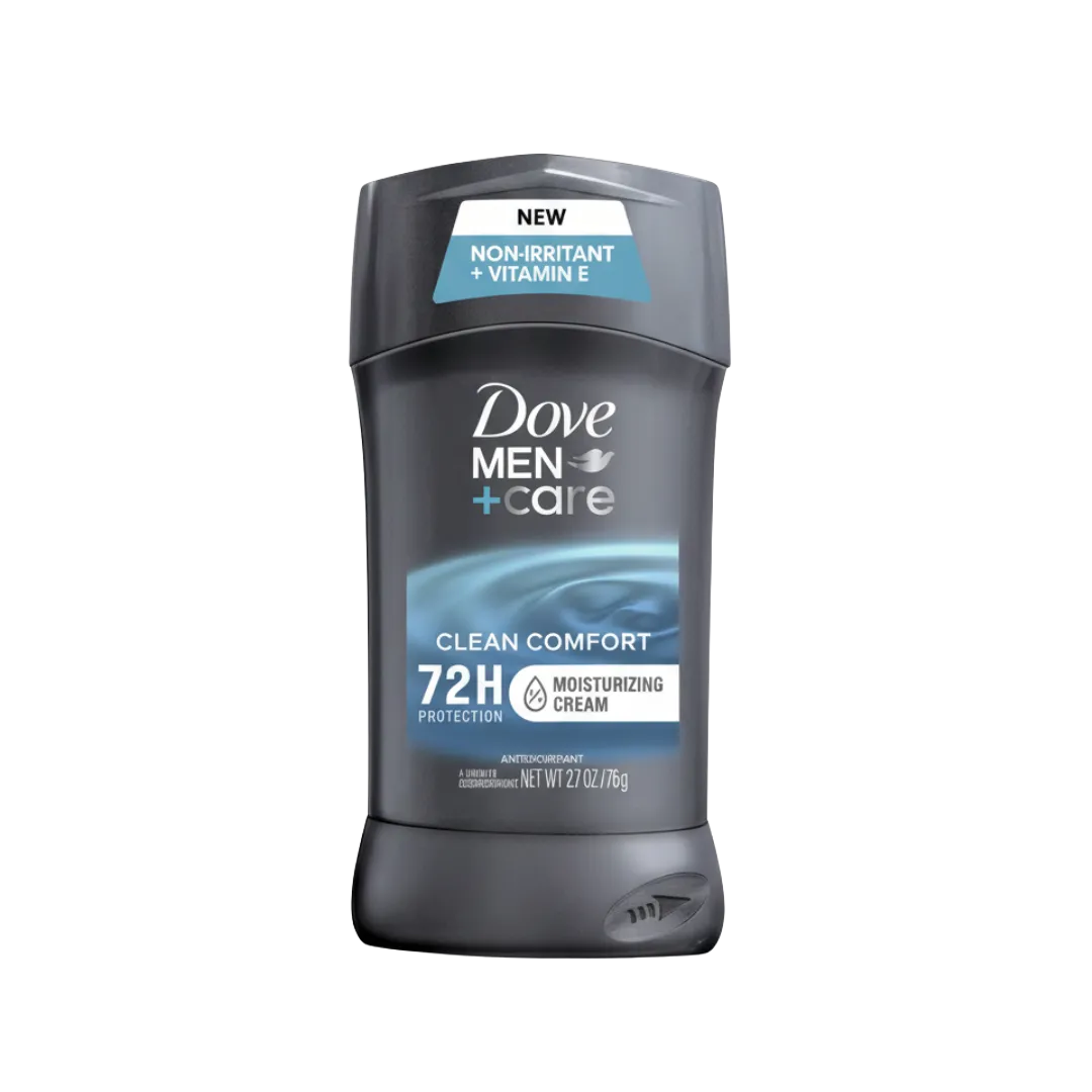 Dove Men+Care Antiperspirant Clean Comfort 72H Protection Deo Stick For Men