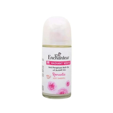 Enchanteur Perfumed Deo Roll-On Radiant White Romantic Age Defy