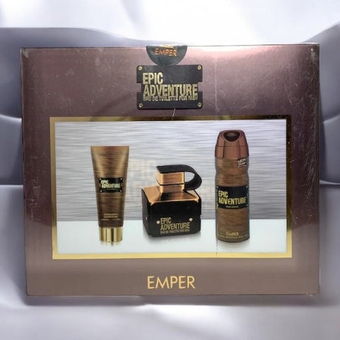 Epic Adventure Pour Homme 3 Pcs Gift Set