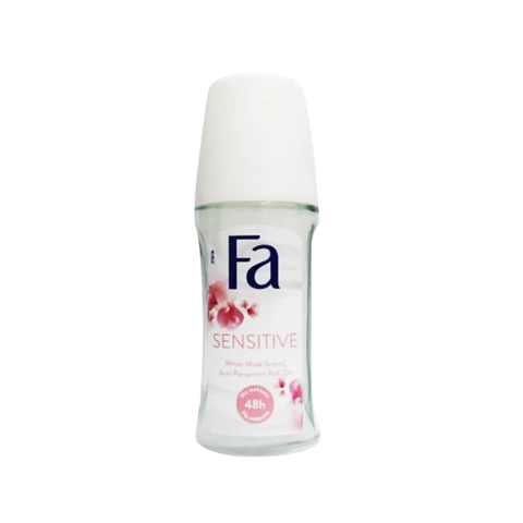 FA Roll on Anti-Perspirant Sensitive White Musk Scent