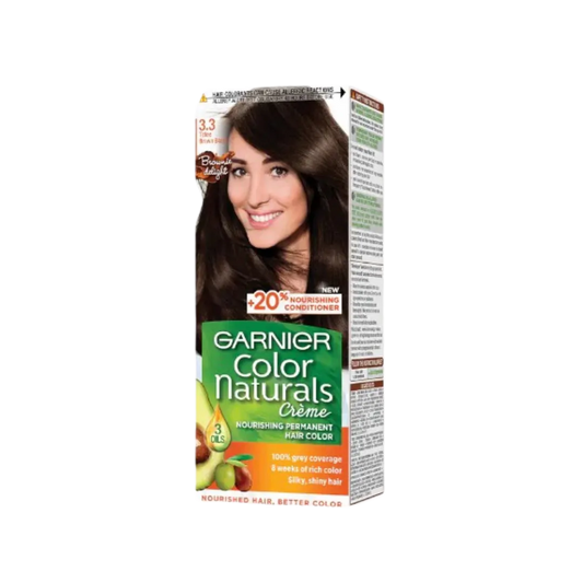 GARNIER Color Naturals No. 3.3 (Tofee Brown Black)