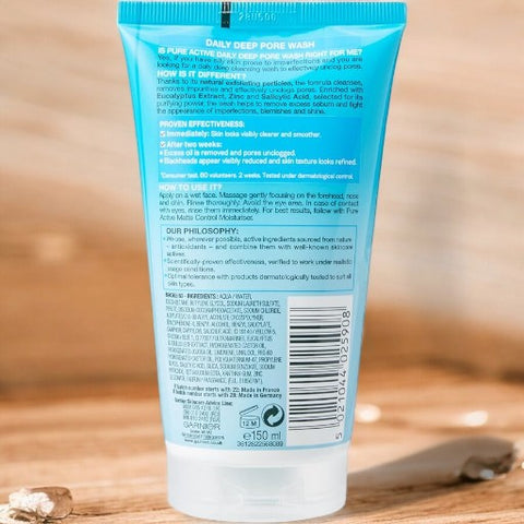 GARNIER Skin Active Pure Active Daily Deep Pore Wash Anti-Blemish & Shine