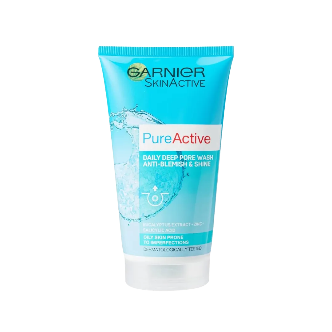 GARNIER Skin Active Pure Active Daily Deep Pore Wash Anti-Blemish & Shine