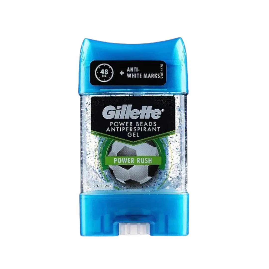 Gillette Sport High Performance Power Rush Antiperspirant Clear Gel