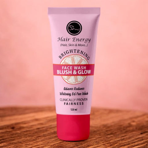 HAIR  ENERGY Brightening Face Wash Blush & Glow