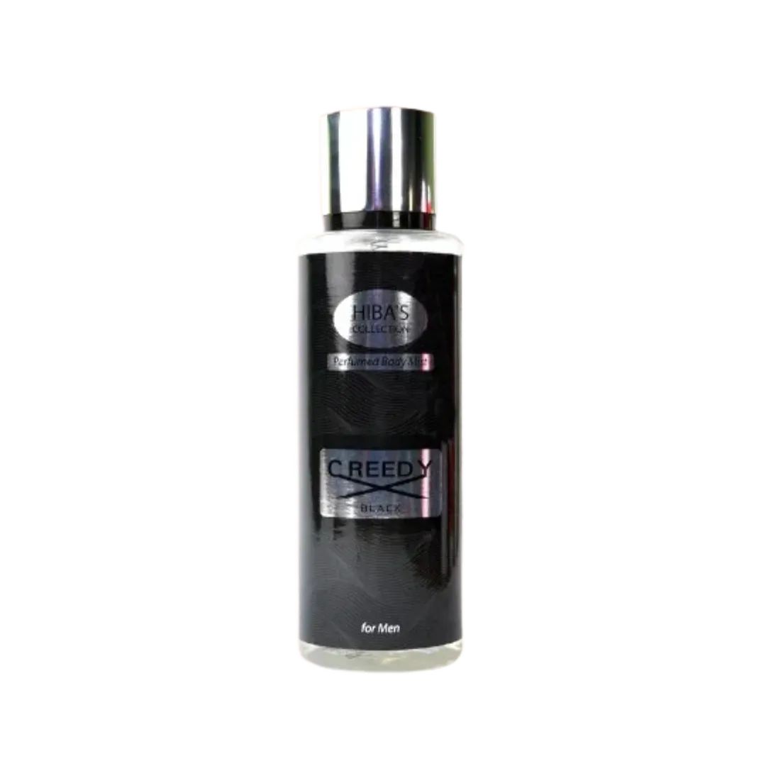 HIBA'S COLLECTION Creedy Black Body Mist For Men