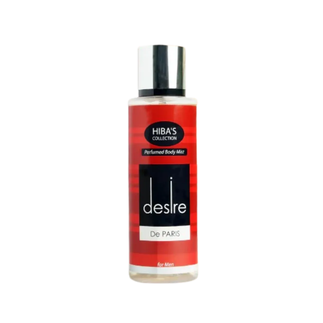 HIBA'S COLLECTION Desire De Paris Body Mist for Men