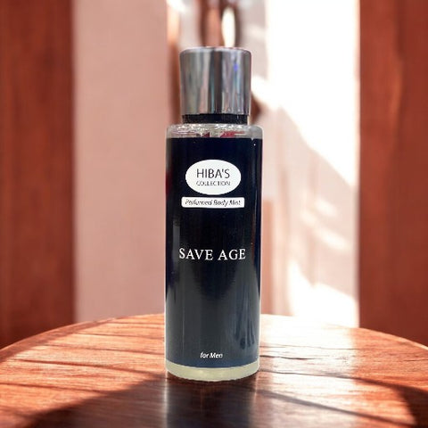 HIBA'S COLLECTION Save Age Body Mist For Men
