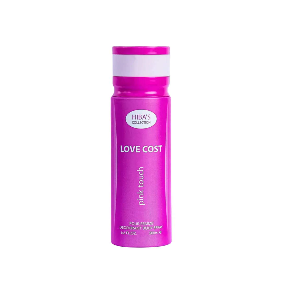 HIBA'S Collections Body Spray 200 ML Love Cost