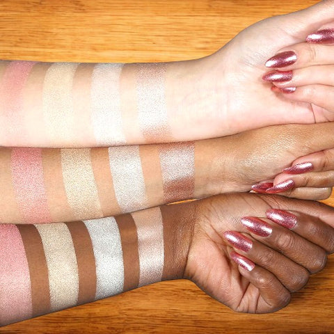 Huda Beauty 3D Highlighter Palatte Pink Sand