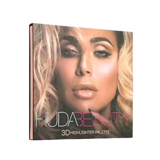 Huda Beauty 3D Highlighter Palatte Pink Sand