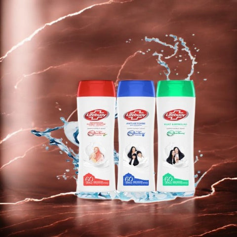 LIFEBUOY Perawatan Rambut Rontok Hair Fall Treatment Shampoo
