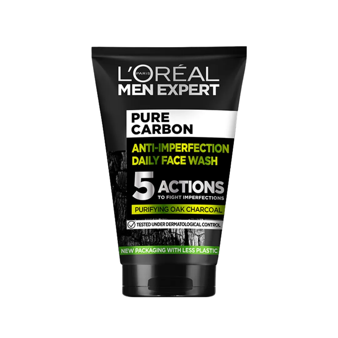 L'OREAL PARIS Men Expert Pure Carbon Anti-Imperfection Daily Face Wash