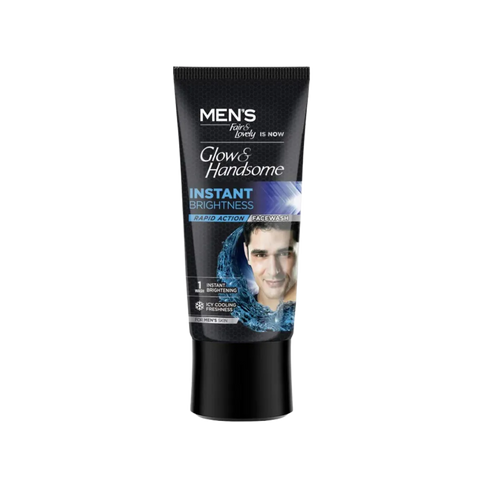 MEN's Fair & Lovely Glow & Handsome Instant Brightness Face Wash