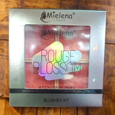 Mielena Italy Rough Blossom 4 Color Blusher Kit