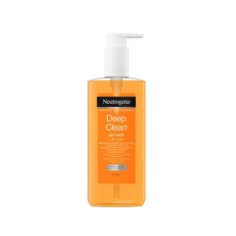 NEUTROGENA Developed with Dermatologists Deep Clean Gel Wash Silicon & Oil Free