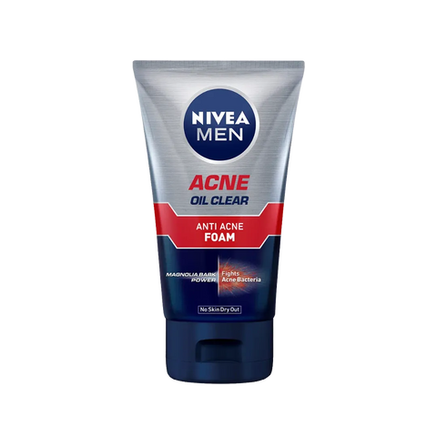 Nivea Men Acne Oil Clear Defense Facial Foam