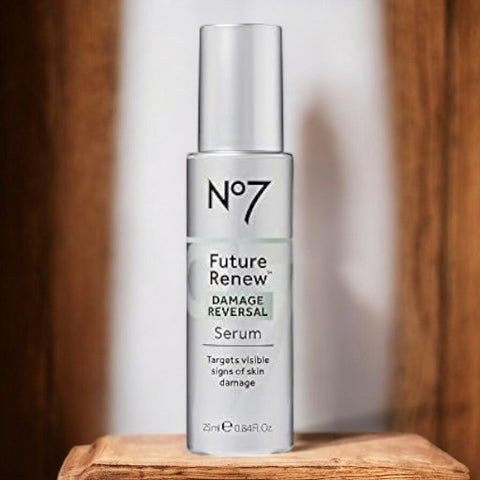 No7 Future Renew Damage Reversal Serum Targets visible signs of skin damage