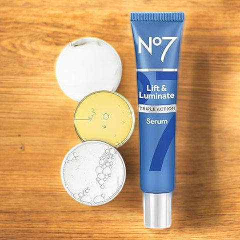 No7 Lift & Luminate Triple Action Serum Clinically Proven Suitable For Sensitive Skin
