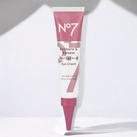 No7 Restore & Renew MultiAction Eye Cream Suitable for Sensitive Skin