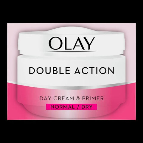 OLAY Double Action Day Cream & Primer Normal - Dry