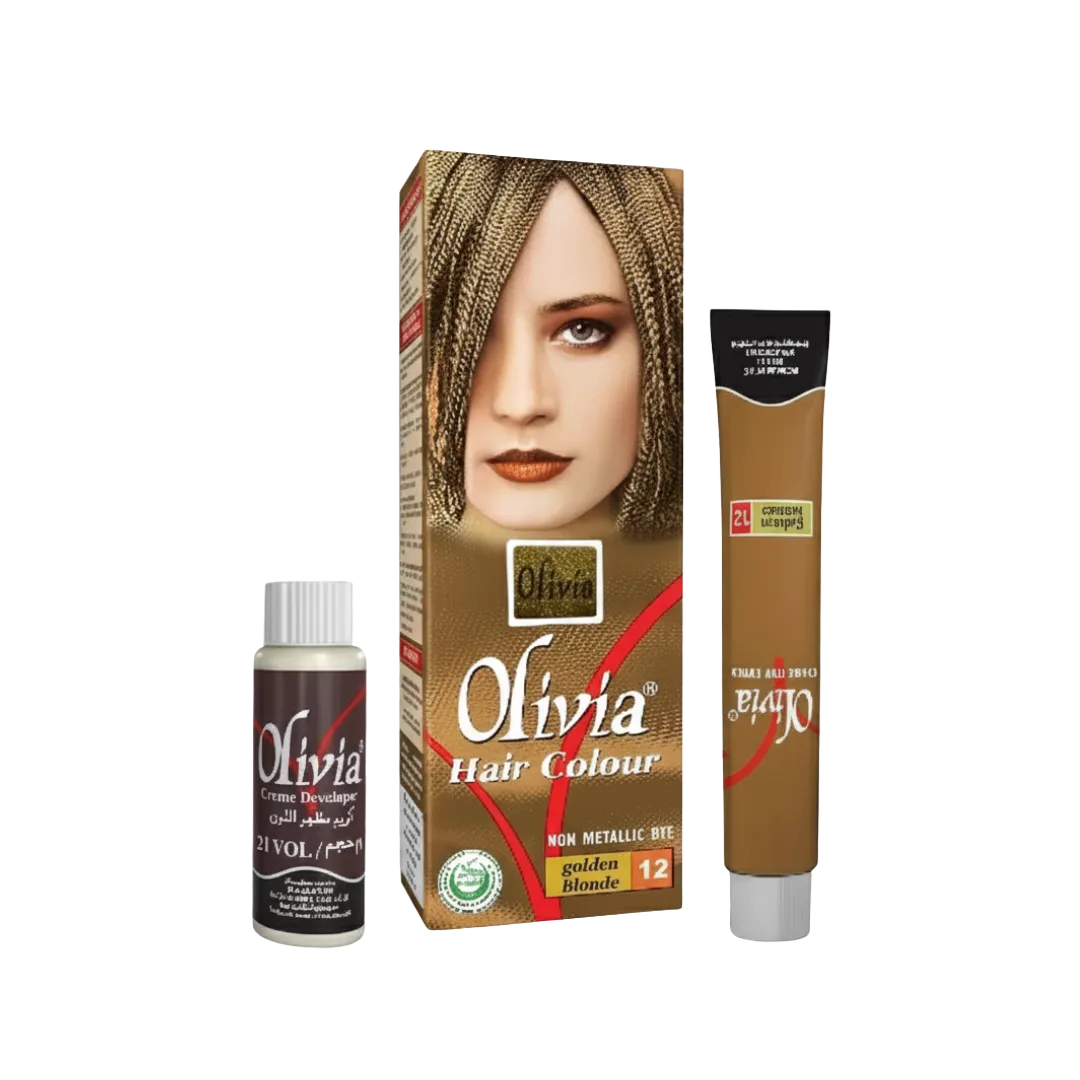 OLIVIA Hair Color No. 12 (Golden Blonde)