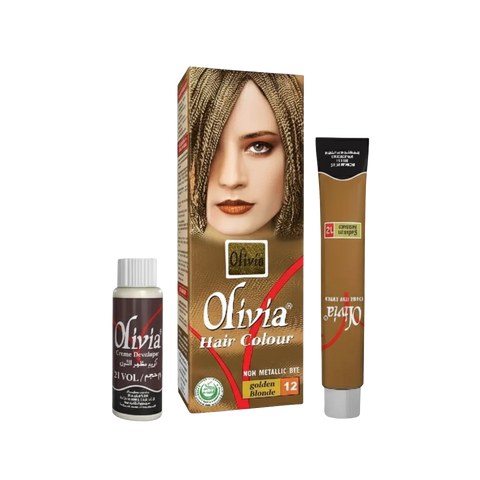 OLIVIA Hair Color No. 12 (Golden Blonde)