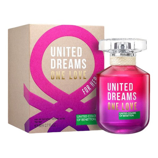 Benetton United Dreams One Love For Her Brown Eau De Toilette