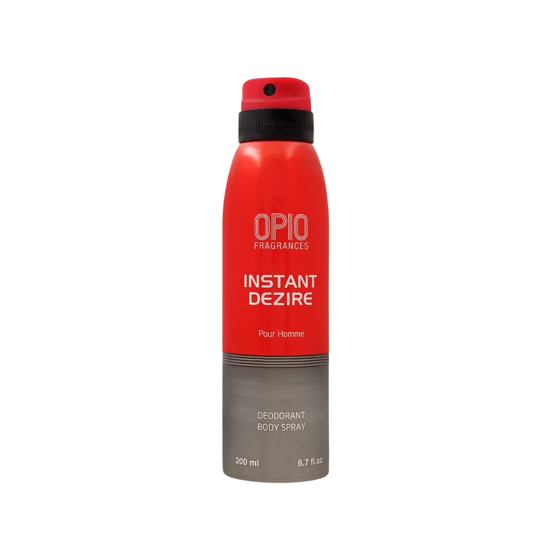 OPIO INSTANT DEZIRE POUR HOMME DEODORANT BODY SPRAY