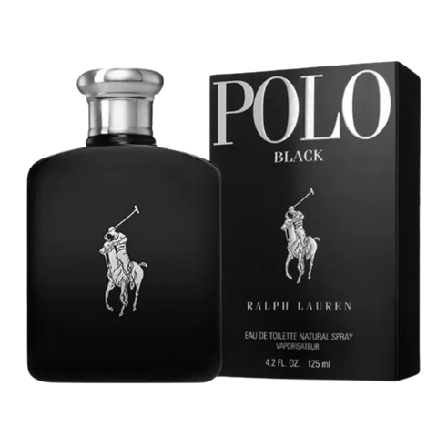 POLO BLACK FOR MEN BY RALPH LAUREN - EAU DE TOILETTE SPRAY