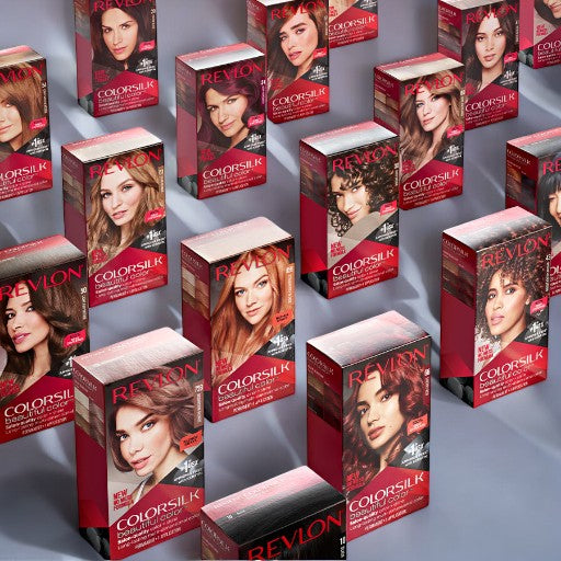 REVLON ColorSilk Beautiful Color No. 34 (Deep Burgundy)