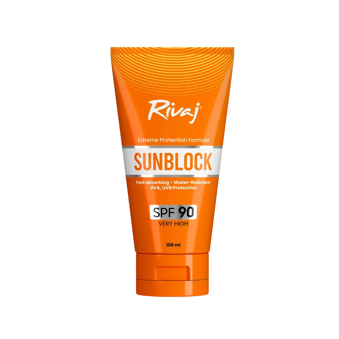 RIVAJ Extreme Protection Formula Sun Block SPF 90 Very High