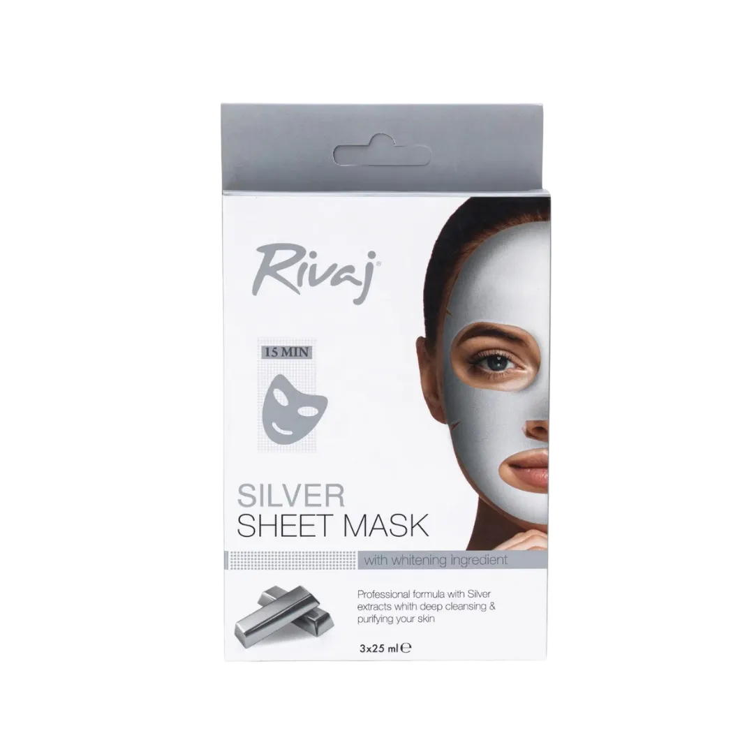 RIVAJ Silver Sheet Mask