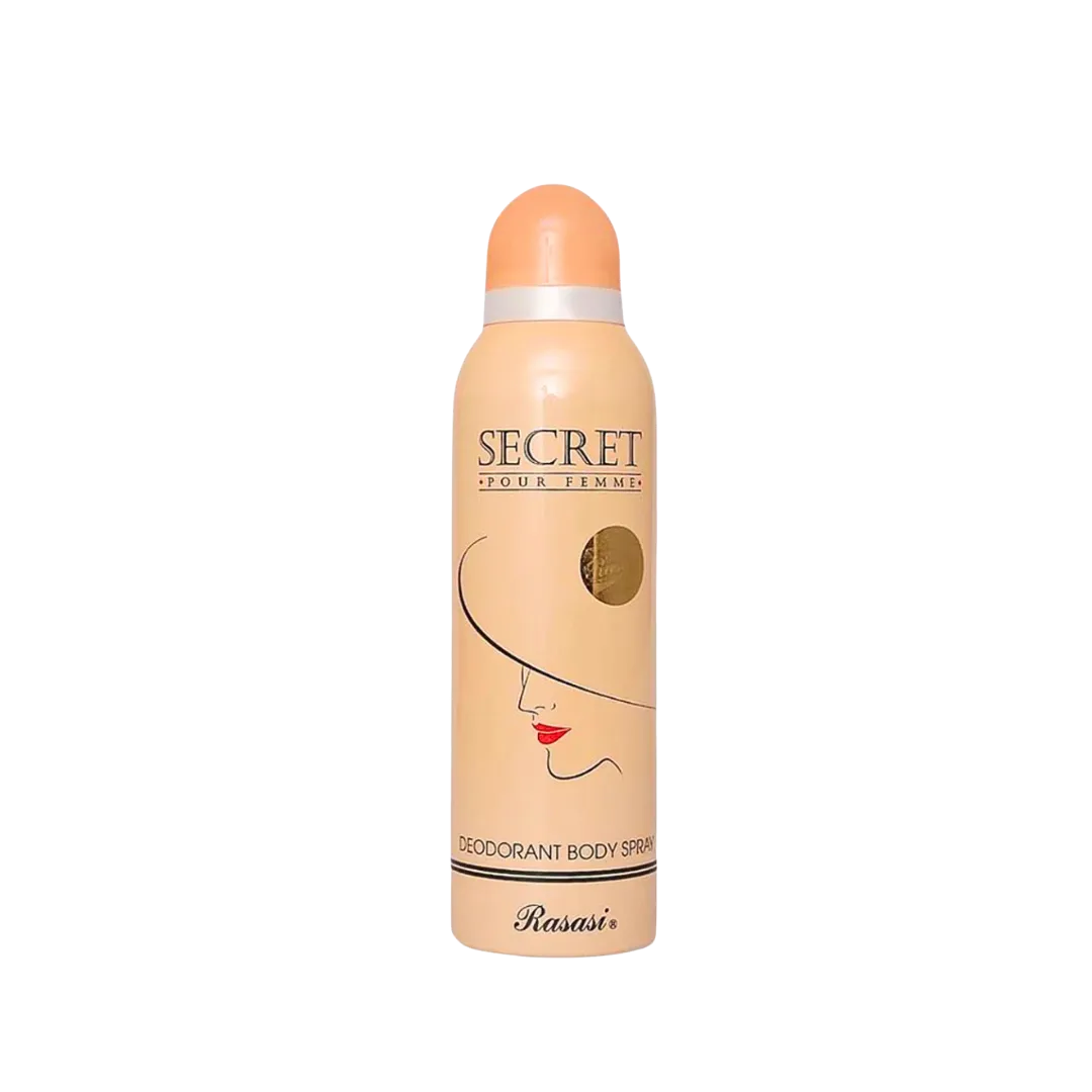 Rasasi Secret Pour Femme Deodorant Body Spray