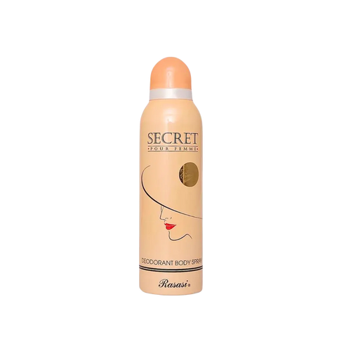 Rasasi Secret Pour Femme Deodorant Body Spray