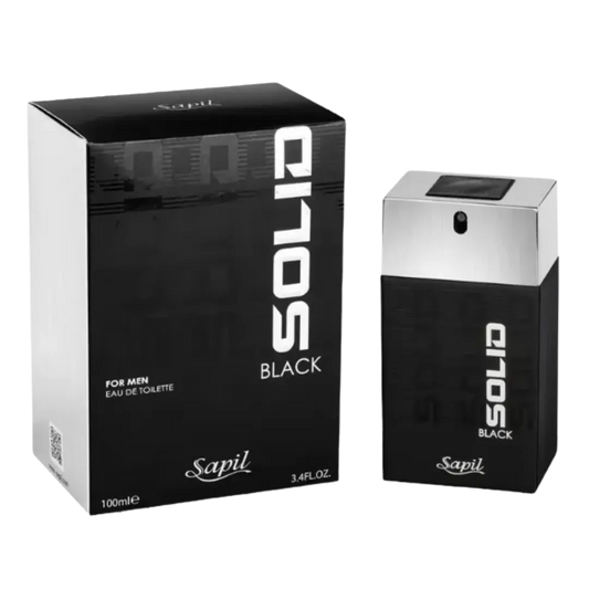 SAPIL SOLID BLACK FOR MEN EDT