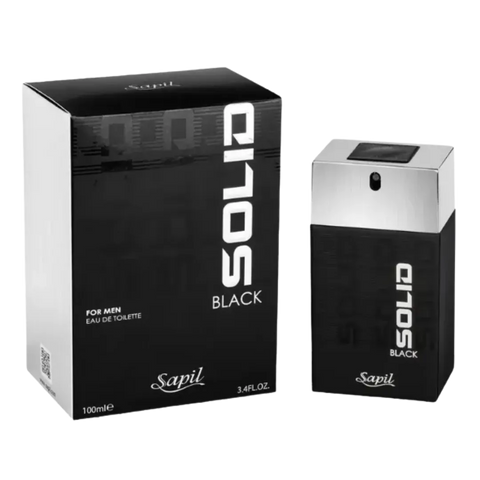 SAPIL SOLID BLACK FOR MEN EDT