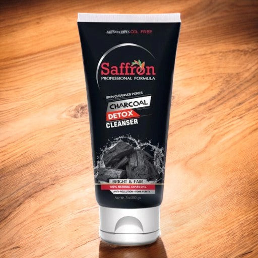 Saffron Charcoal Detox Cleanser All Skin Type