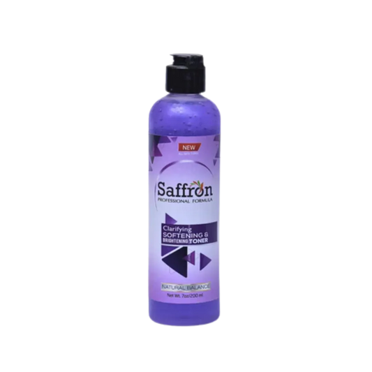 Saffron Professional Formula Clarifying Softening & Brightening Toner All Skin Types