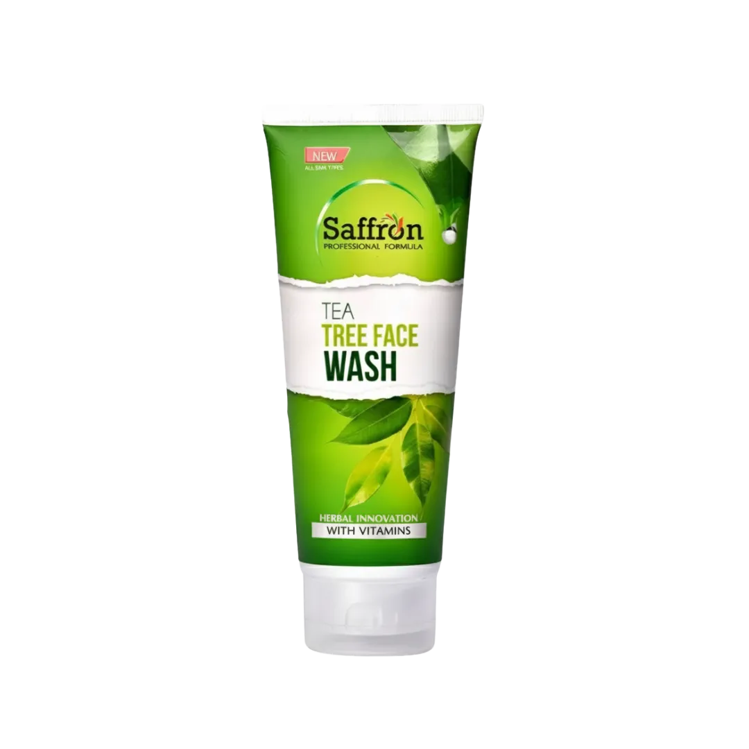 Saffron Tea Tree Face Wash For All Skin Type